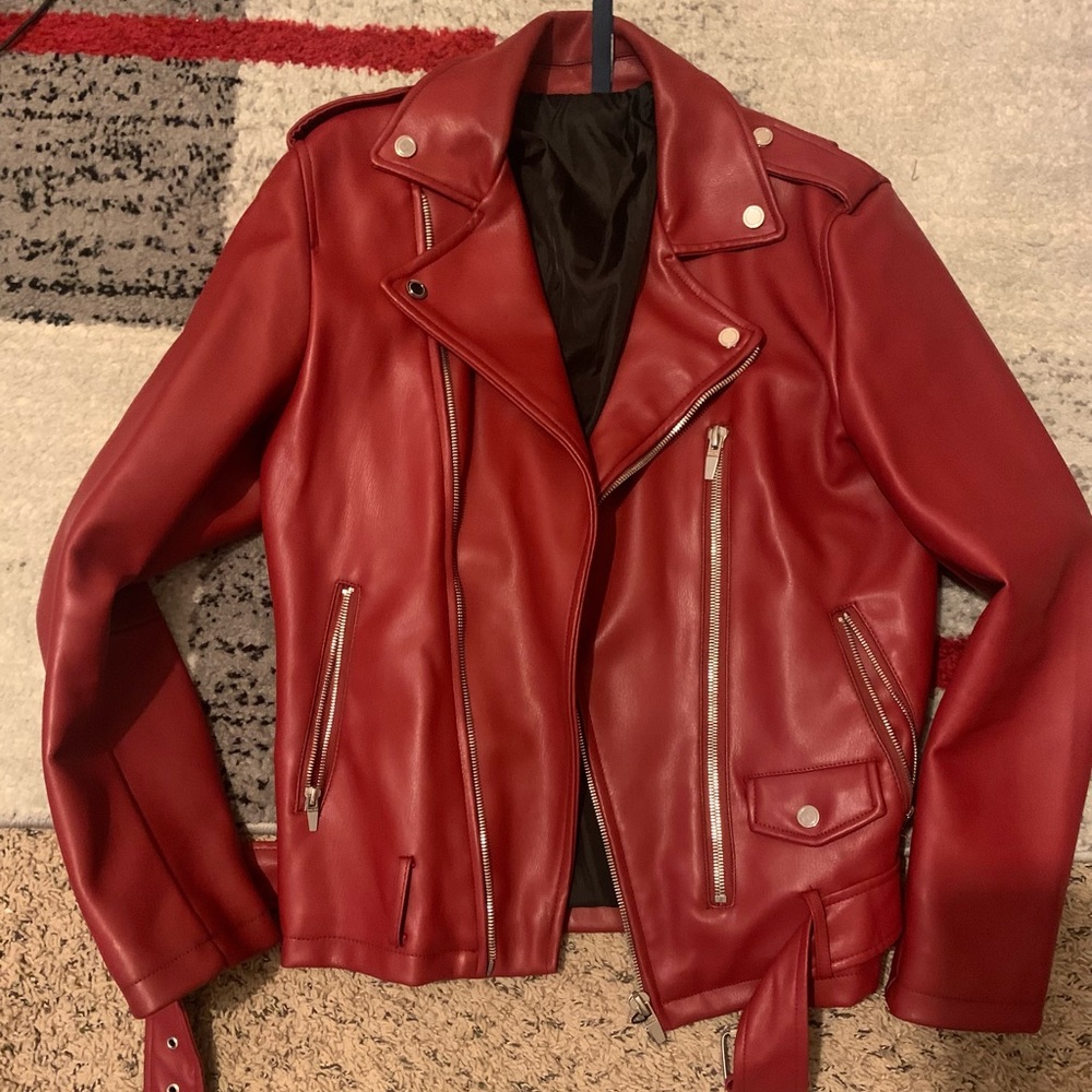 Men S Zara Biker Jacket!!!